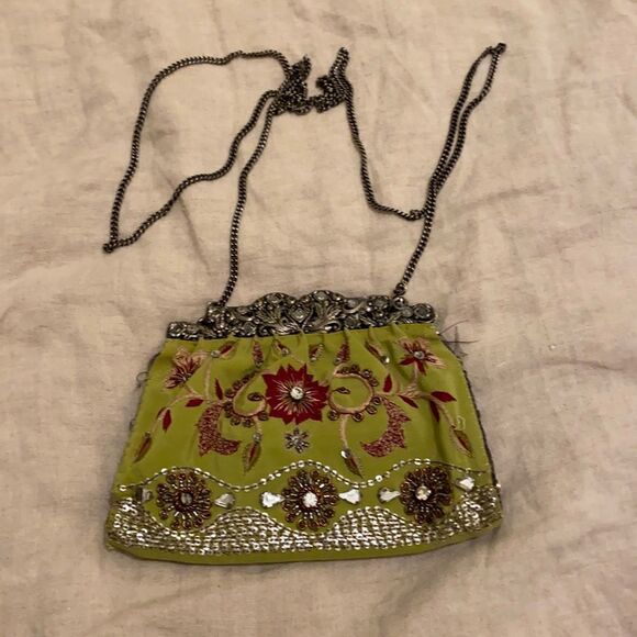 𝅺VINTAGE silk bag/  pouch/wallet in good condition. - Picture 14 of 14